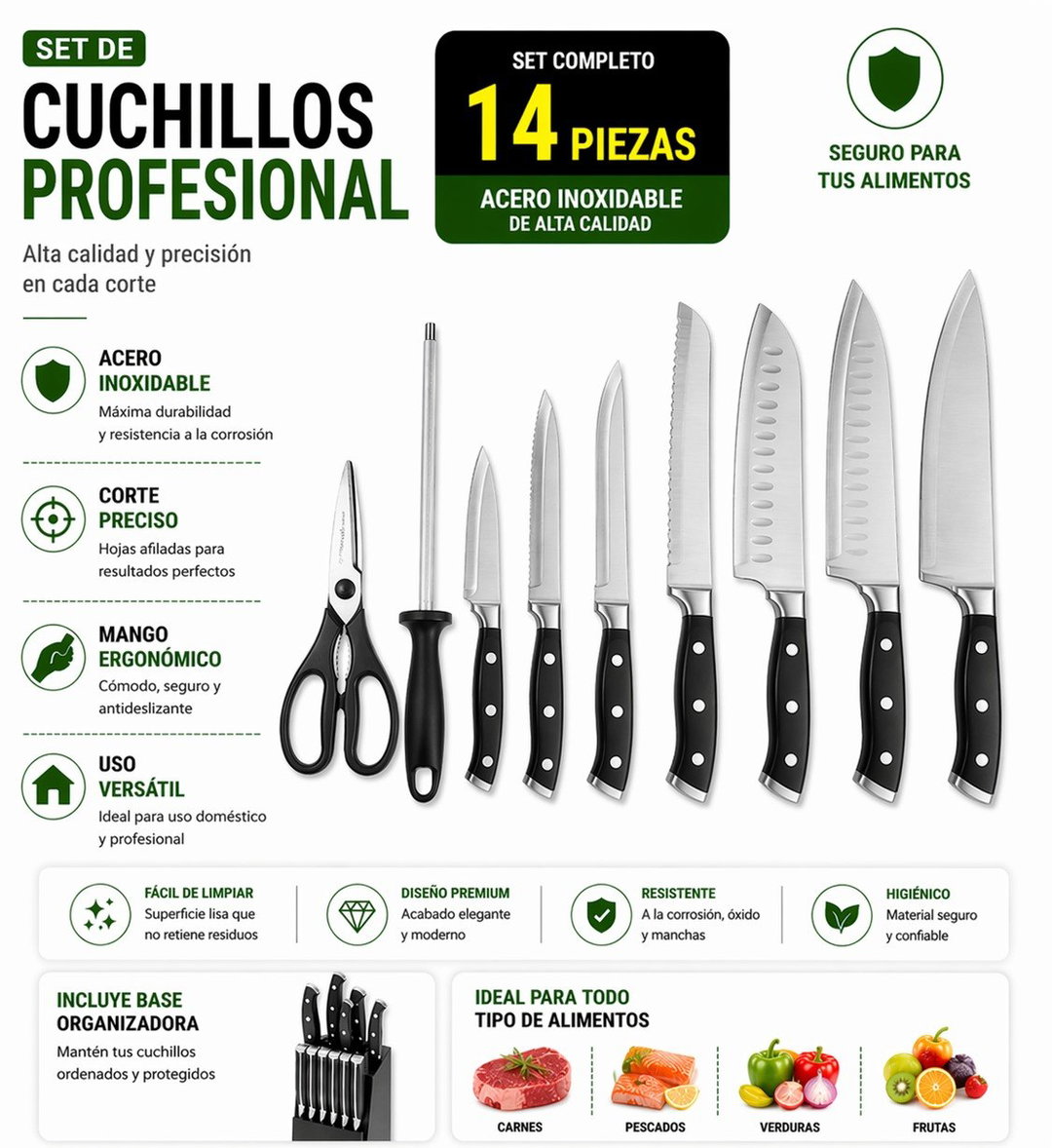 Cuchillos Profesionales 