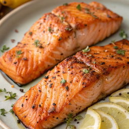 Salmon a la plancha 
