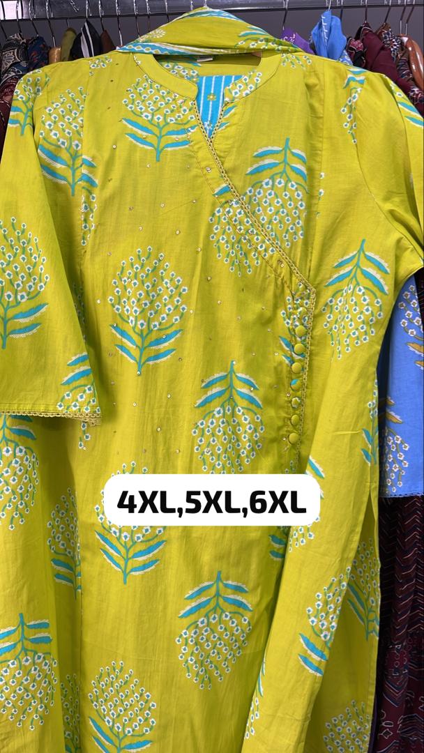 Plus size Cotton Suit_0