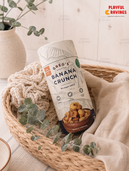 Greg's Banana Crunch Paper Tube (140g)
