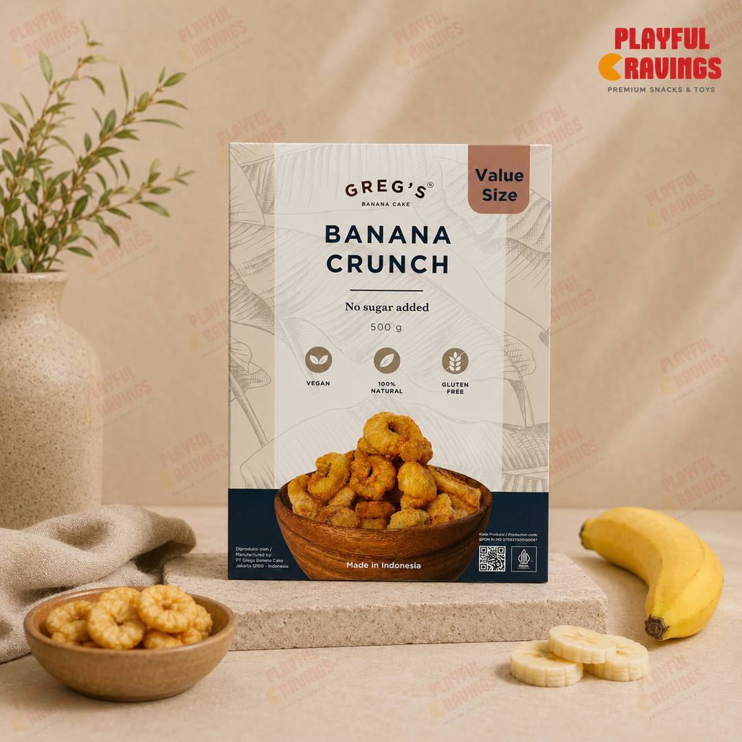 Greg's Banana Crunch Value Pack (500g)