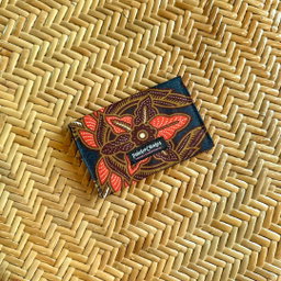 Handmade Batik Card Holder Wallet