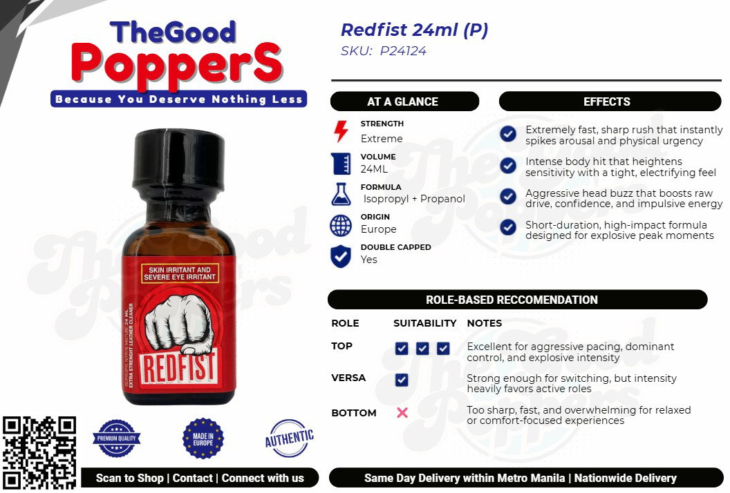 Red Fist 24ml (P) + Double-Holed Inhaler