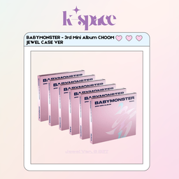 BABYMONSTER - 3rd Mini Album CHOOM JEWEL CASE VER
