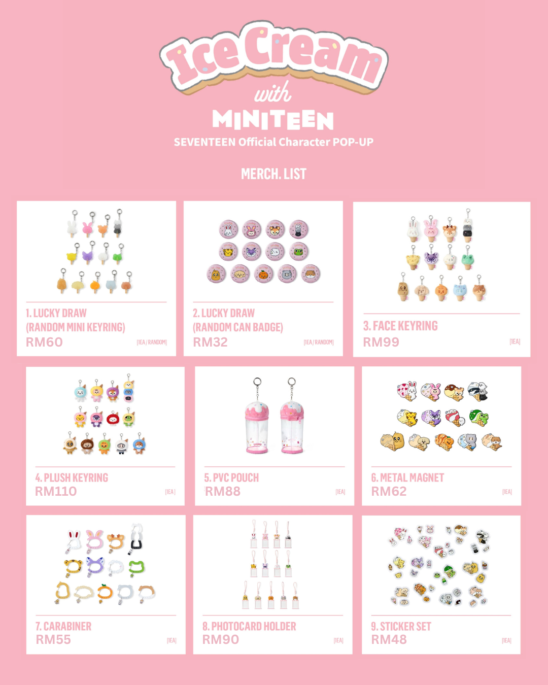 SEVENTEEN <Ice Cream with MINITEEN> POP-UP