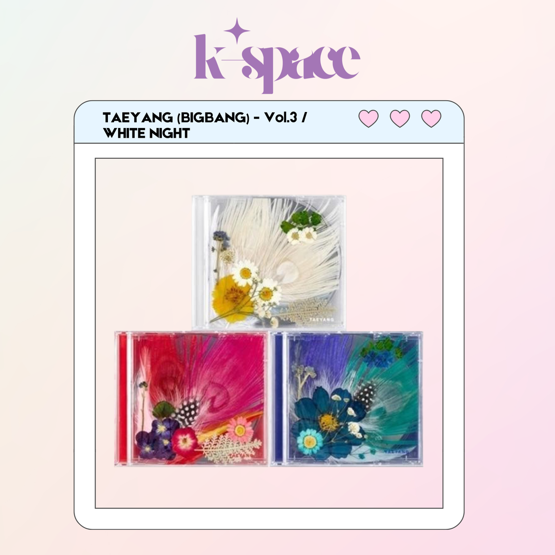 TAEYANG (BIGBANG) - Vol.3 / WHITE NIGHT