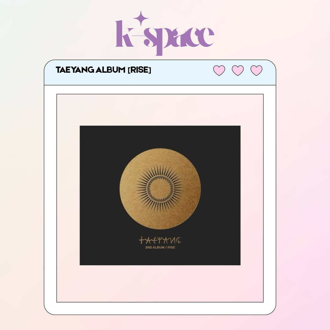 TAEYANG ALBUM [RISE]