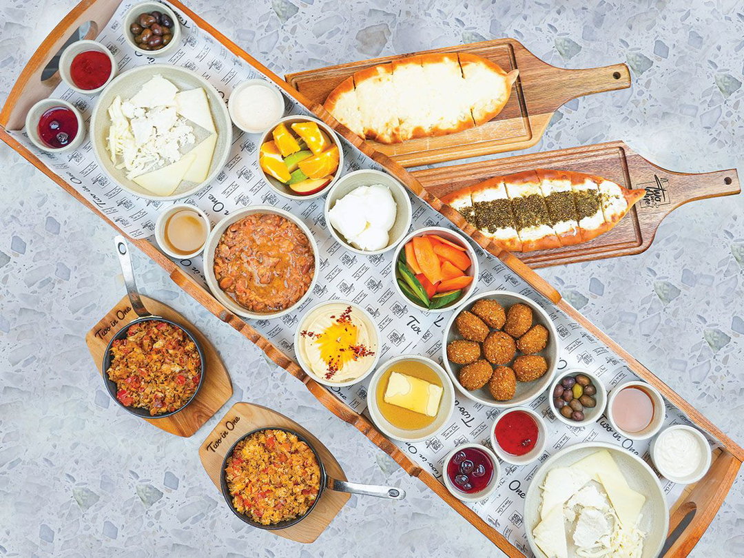 Arabic Breakfast Tray 4 People