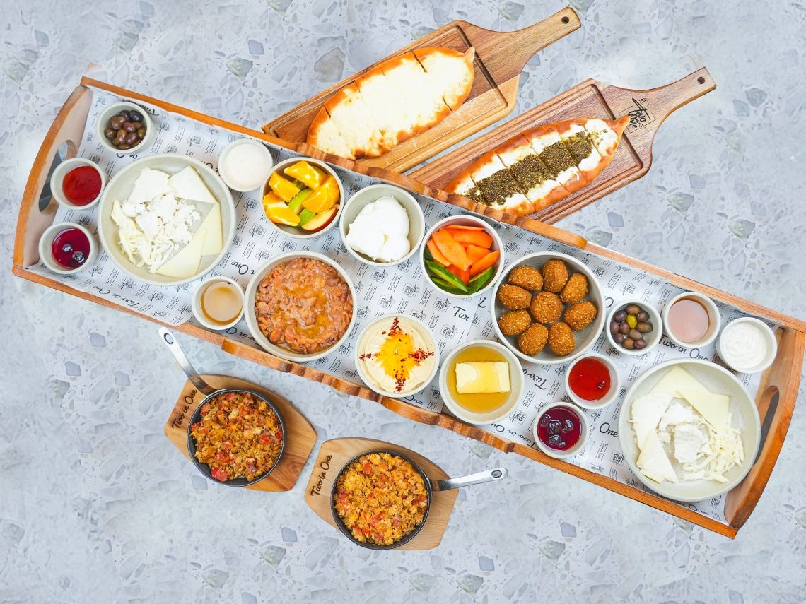 Arabic And Turkish Breakfast Mix (4 Person) _0