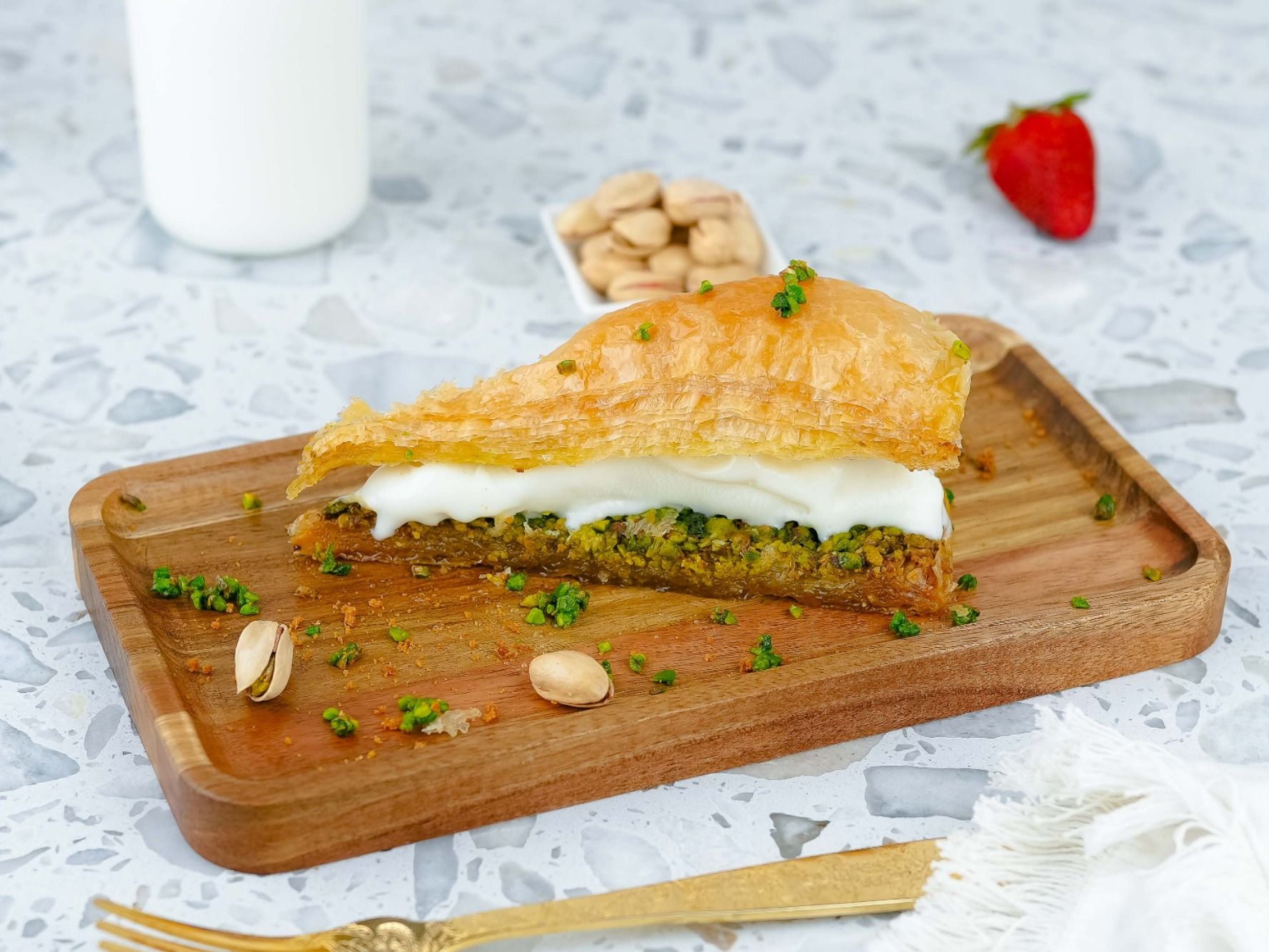 Baklava With Icecream