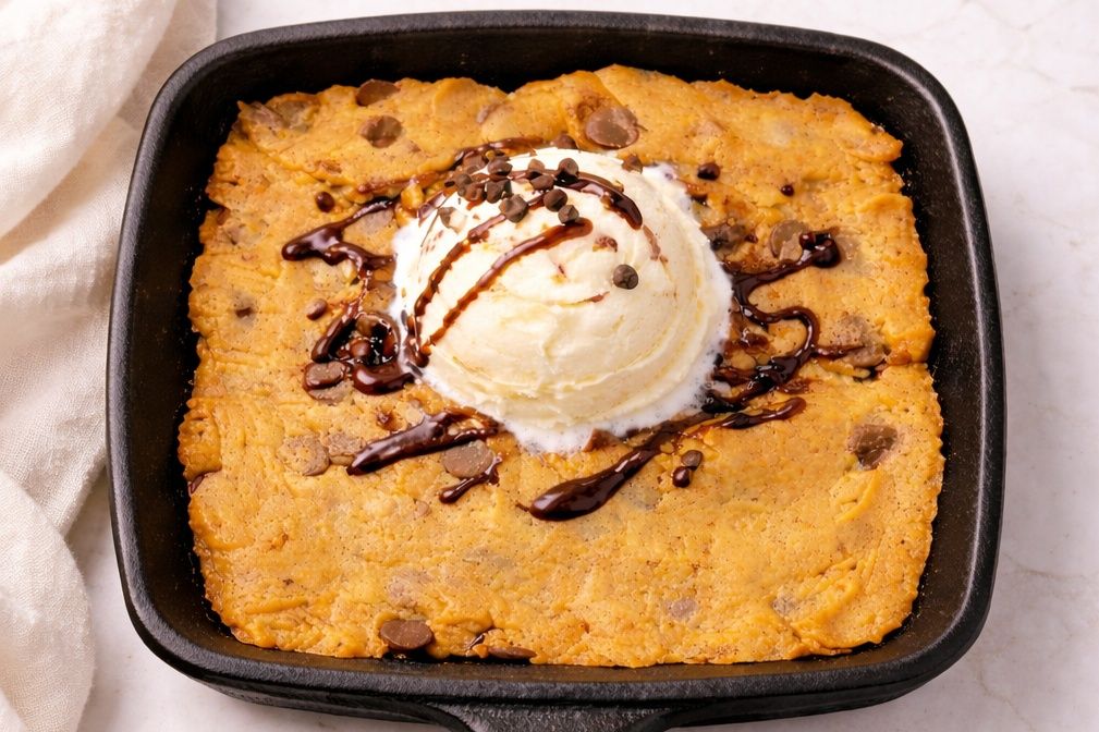 Chocolate Chip Skillet Cookie_0