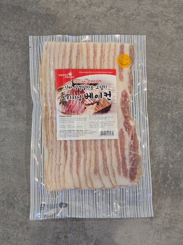 SMOKE HOUSE ORIGINAL SMOKED BACON 340G
