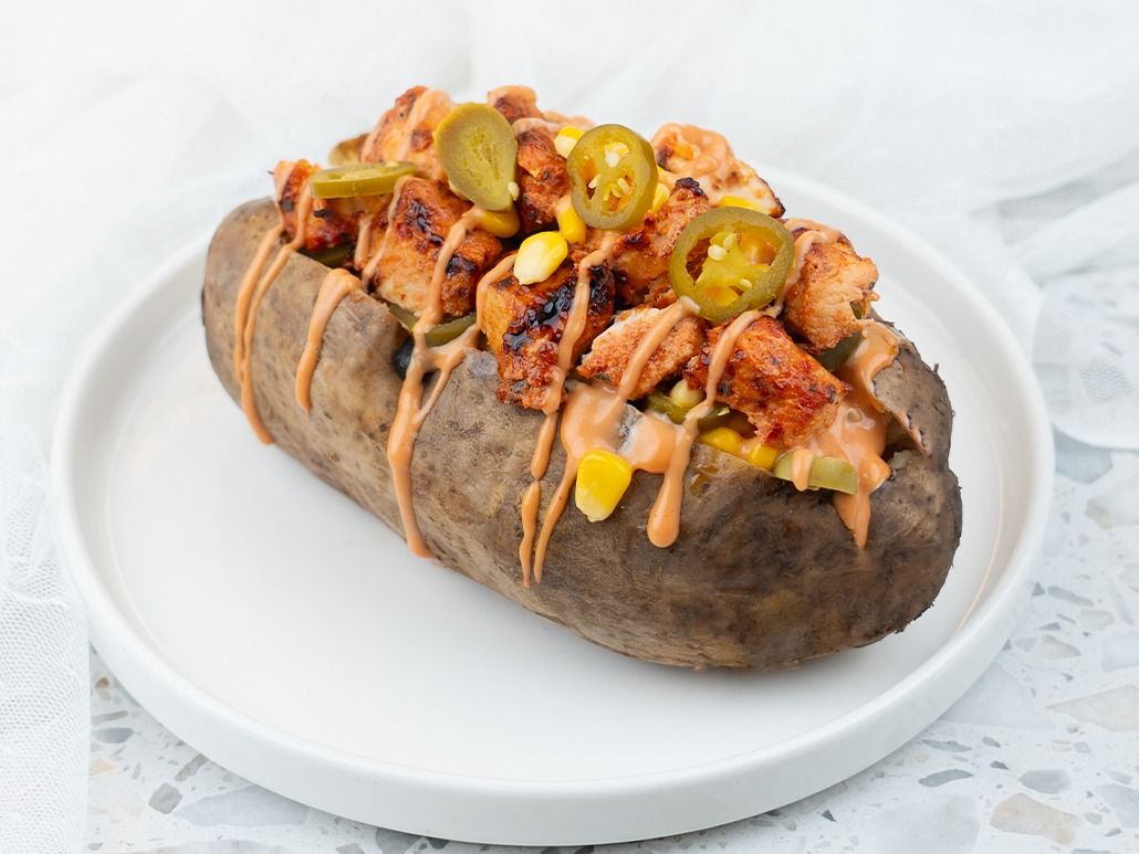 Turkish Potato With Shish Tawook