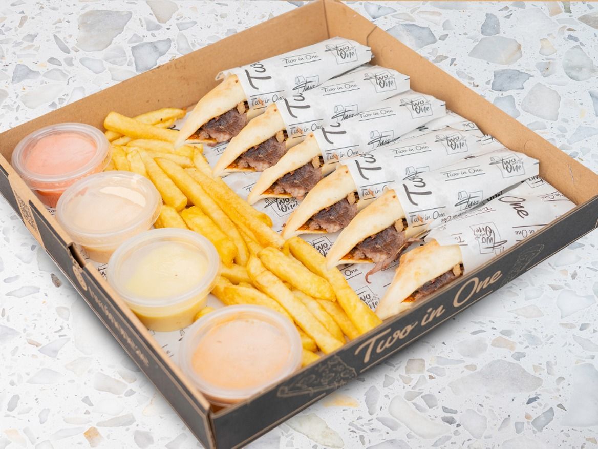 Mini Shawarma Sandwich Box 7 Meat Meals