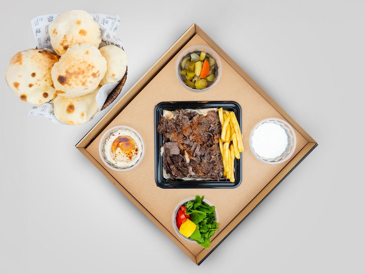 Meat Shawarma Box