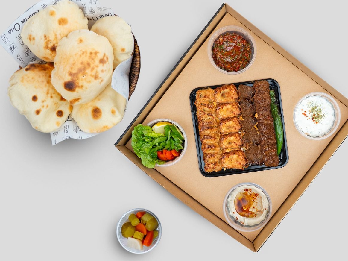 Sharing Grilled Meal _0