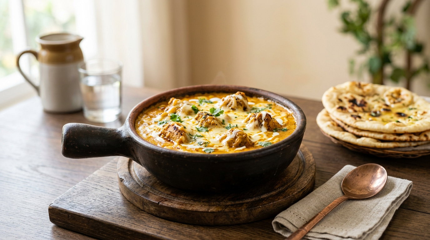 Chicken Cheese Handi_0