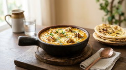 Chicken Cheese Handi