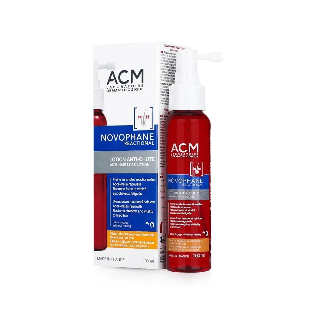 ACM NOVOPHANE ANTI-HAIR LOSS LOTION 100 ml اي سي ام لوشن نوفوفان لتساقط الشعر 100 مل_0