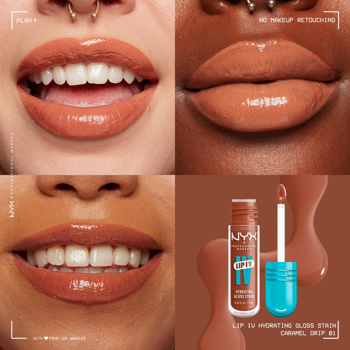 NYX Lip I.V Hydrating Gloss serum - 5ml | ان واي اكس جلوس للشفاه - 5 مل_2