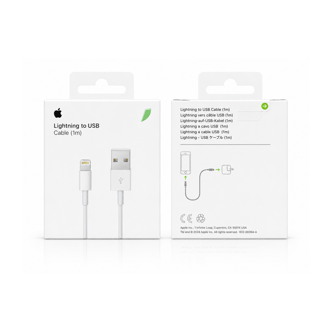 Cable Apple USB a Lightning | 1M