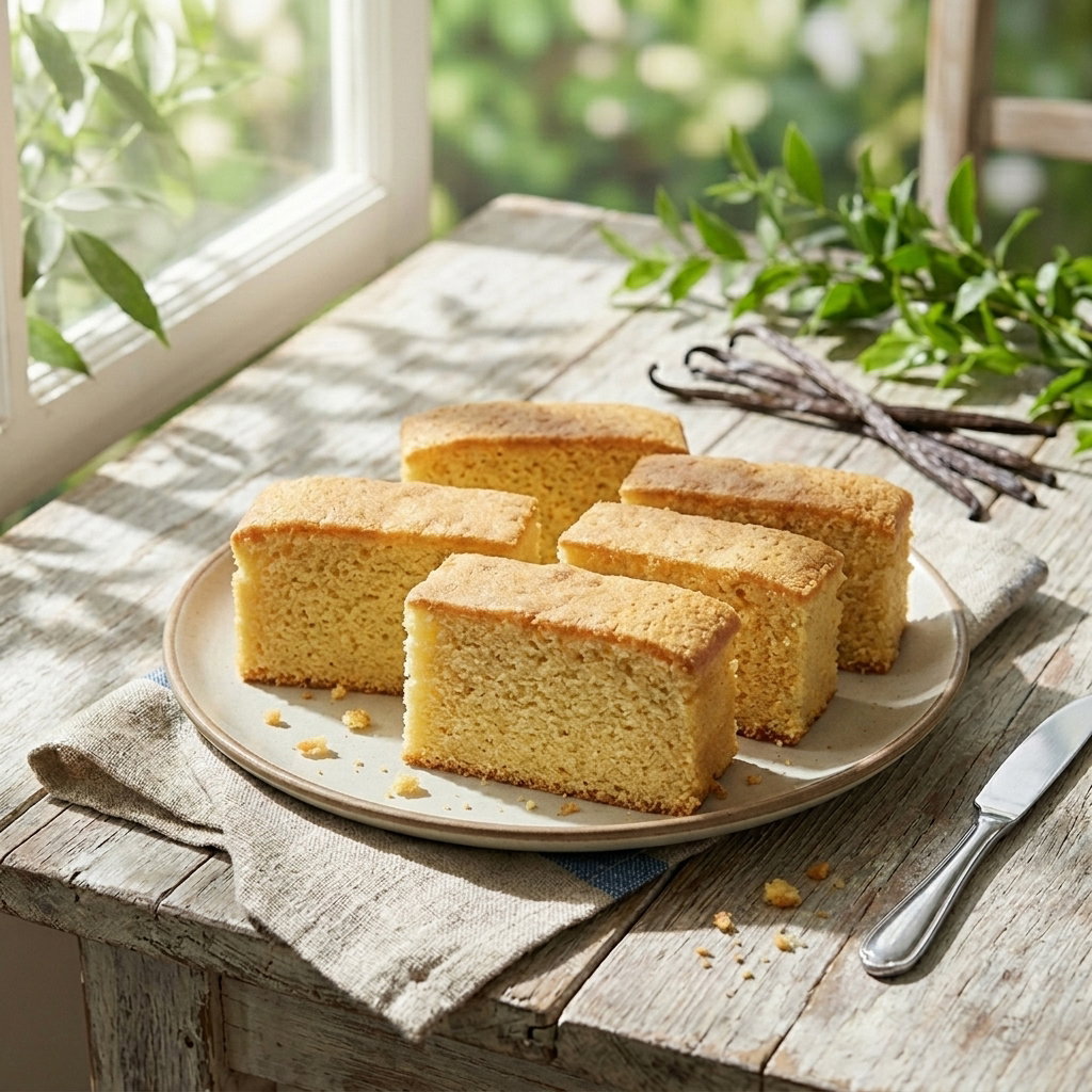Vanilla Butter Cake _1