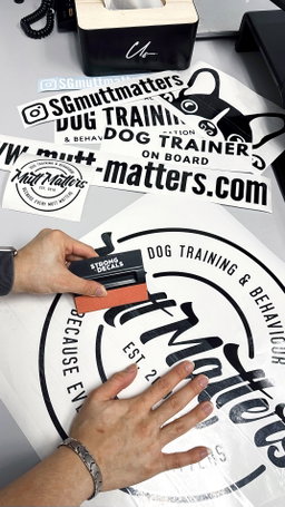 Custom Design Vinyl Sticker (1pc)