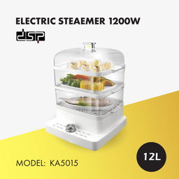 DSP ELECTRIC STEAEMER 1200W 12L KA5015
