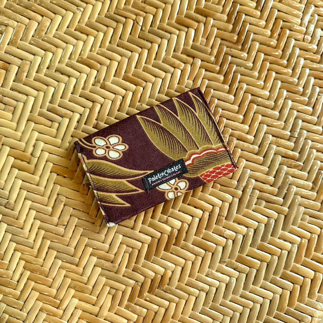 Handmade Batik Card Holder Wallet_3