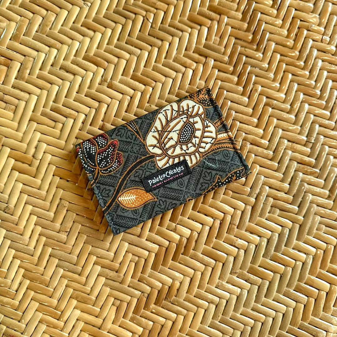 Handmade Batik Card Holder Wallet_4