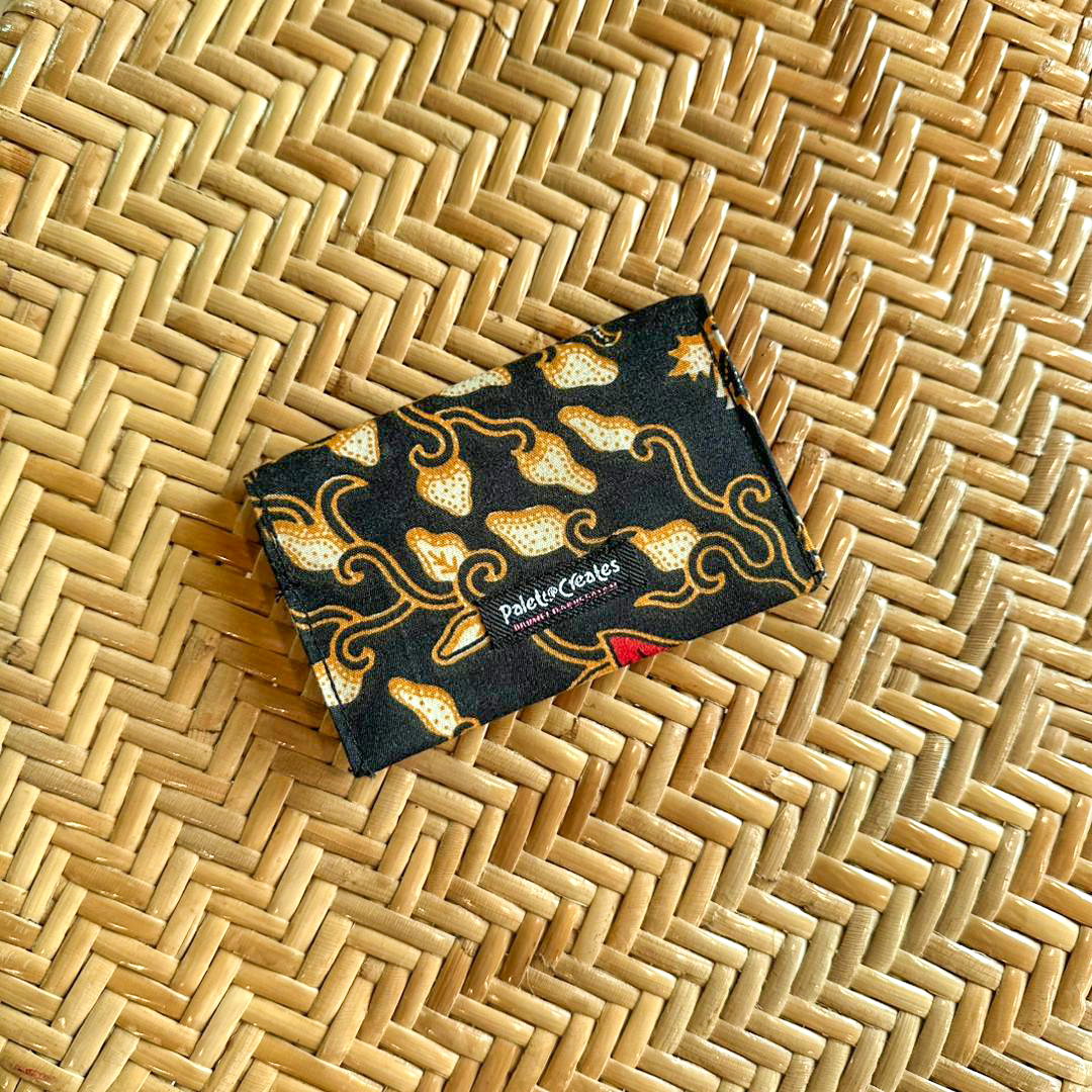Handmade Batik Card Holder Wallet_5