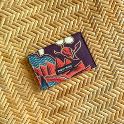 Handmade Batik Card Holder Wallet
