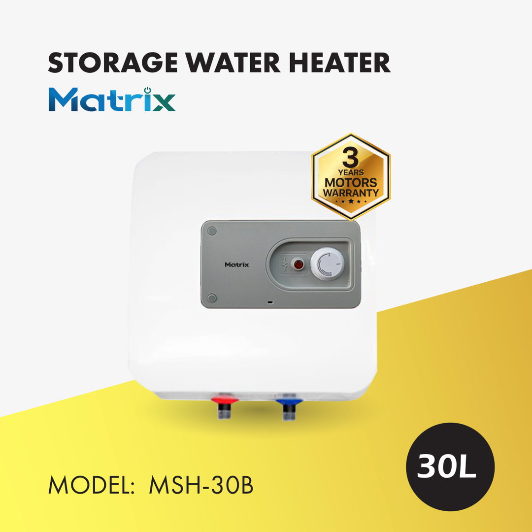 MATRIX STORAGE WATER HEATER 30L (MSH-30B)