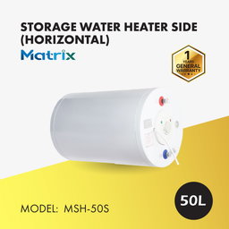 MATRIX STORAGE HEATER 50L SIDE (HORIZONTAL) MSH-50S