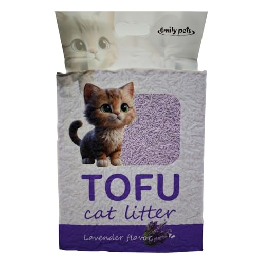 Emily pets Tofu Cat litter 6L Lavender