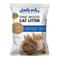 Emily Pets  Pinewood Cat Litter 6L