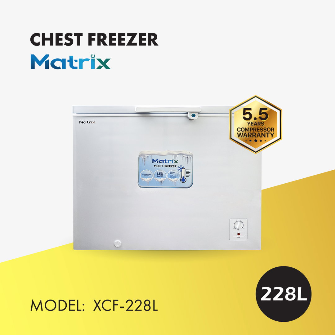 MATRIX CHEST FREEZER 228L (XCF-228L)