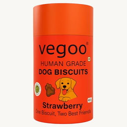 Vegoo Dog Biscuits Strawberry