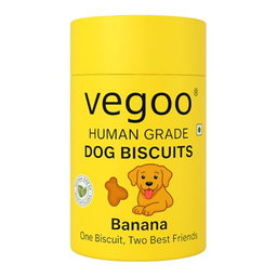 Vegoo Dog Biscuits Banana 
