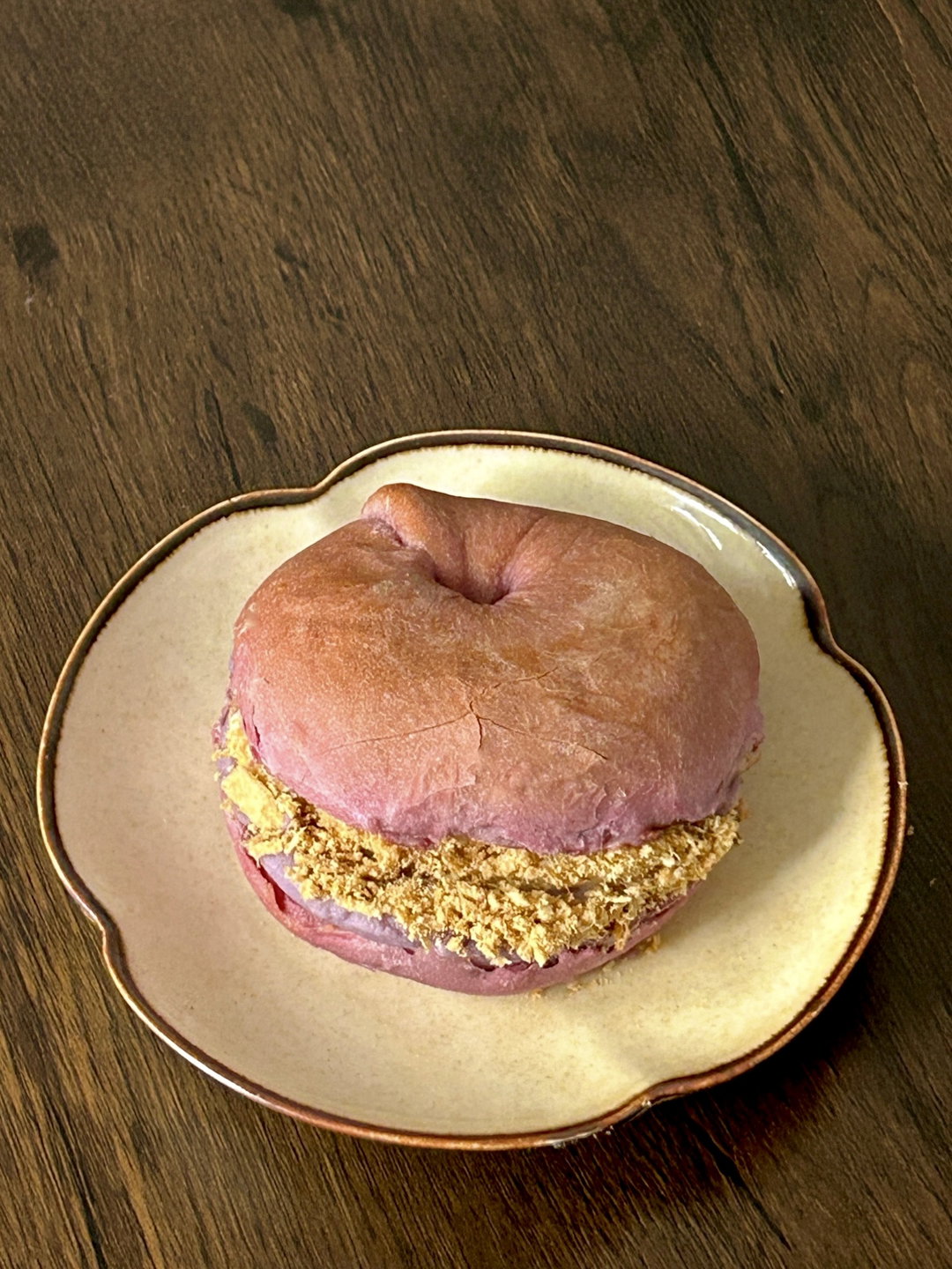 Taro Mochi Bagel 芋泥麻薯贝果