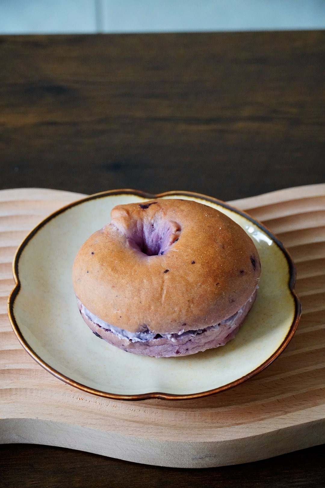 Double Blueberry Bagel 双重蓝莓贝果