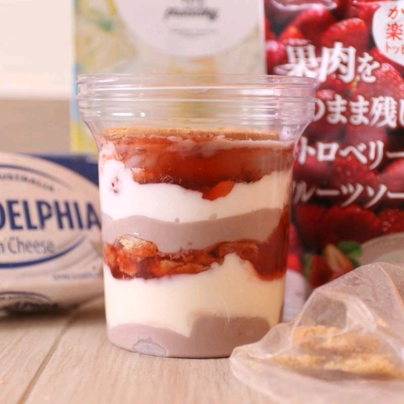 Strawberry Cheesecake Pudding_1
