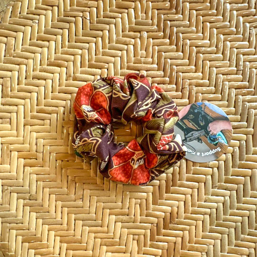 Handmade Batik Scrunchies