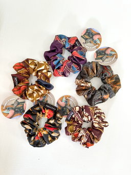 Handmade Batik Scrunchies