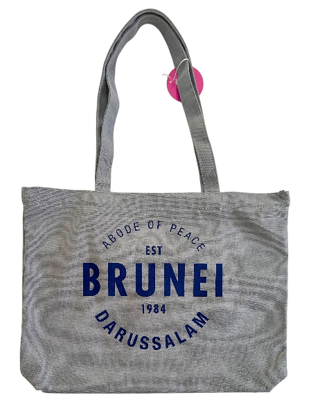 Brunei Tote Bag Light Grey_0
