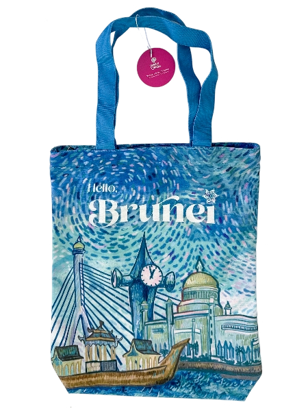 Brunei Tote Bag Impressionist_0
