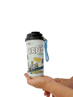 Tumbler Doodle (Blue)