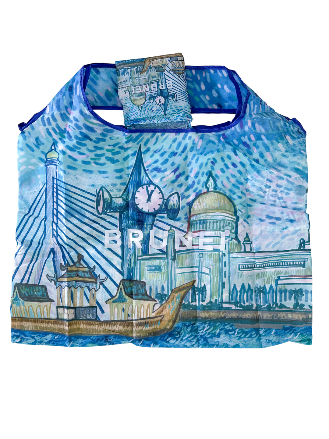 Foldable Shopping Bag - Impressionist 56x67cm 