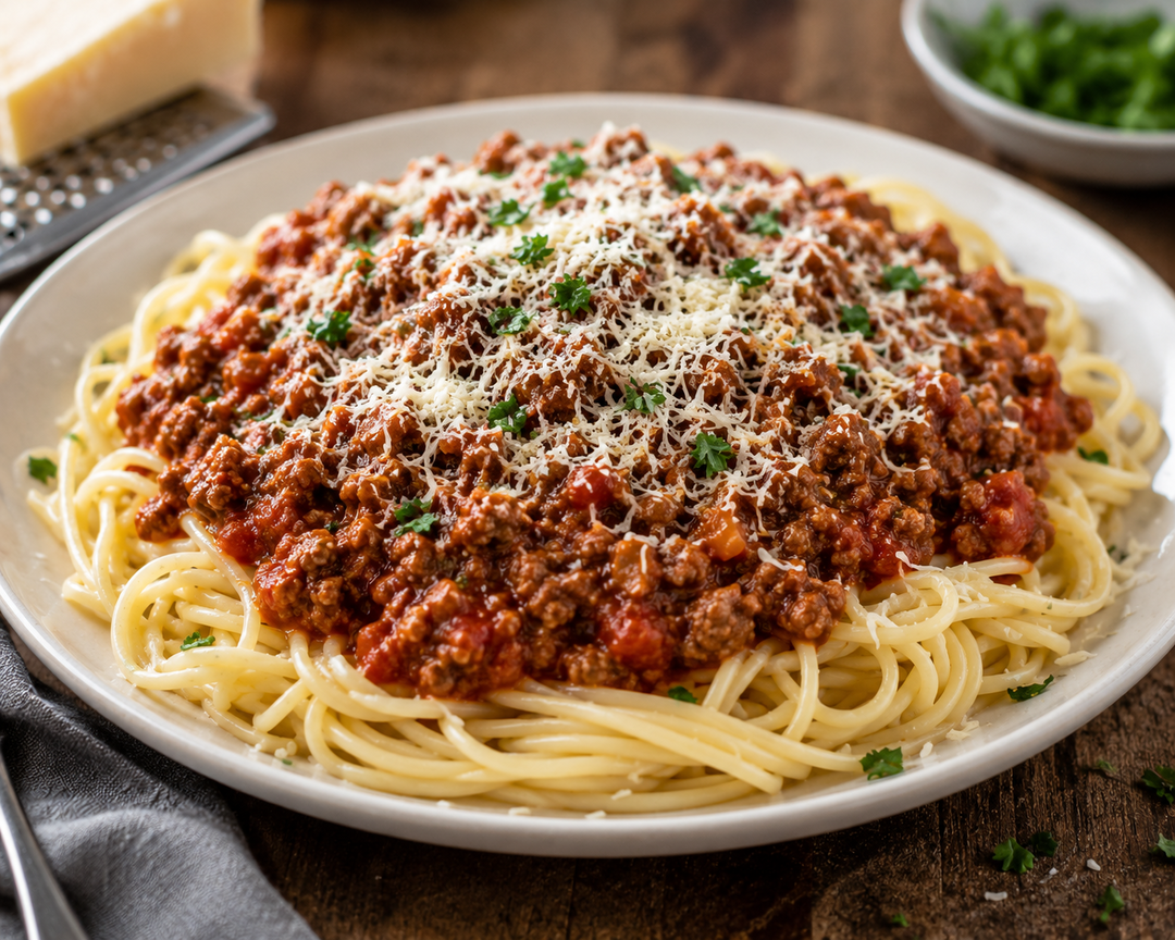 SPAGHETTI BOLOGNESE 