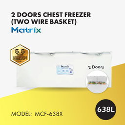 MATRIX CHEST FREEZER 638L (MCF-638X)